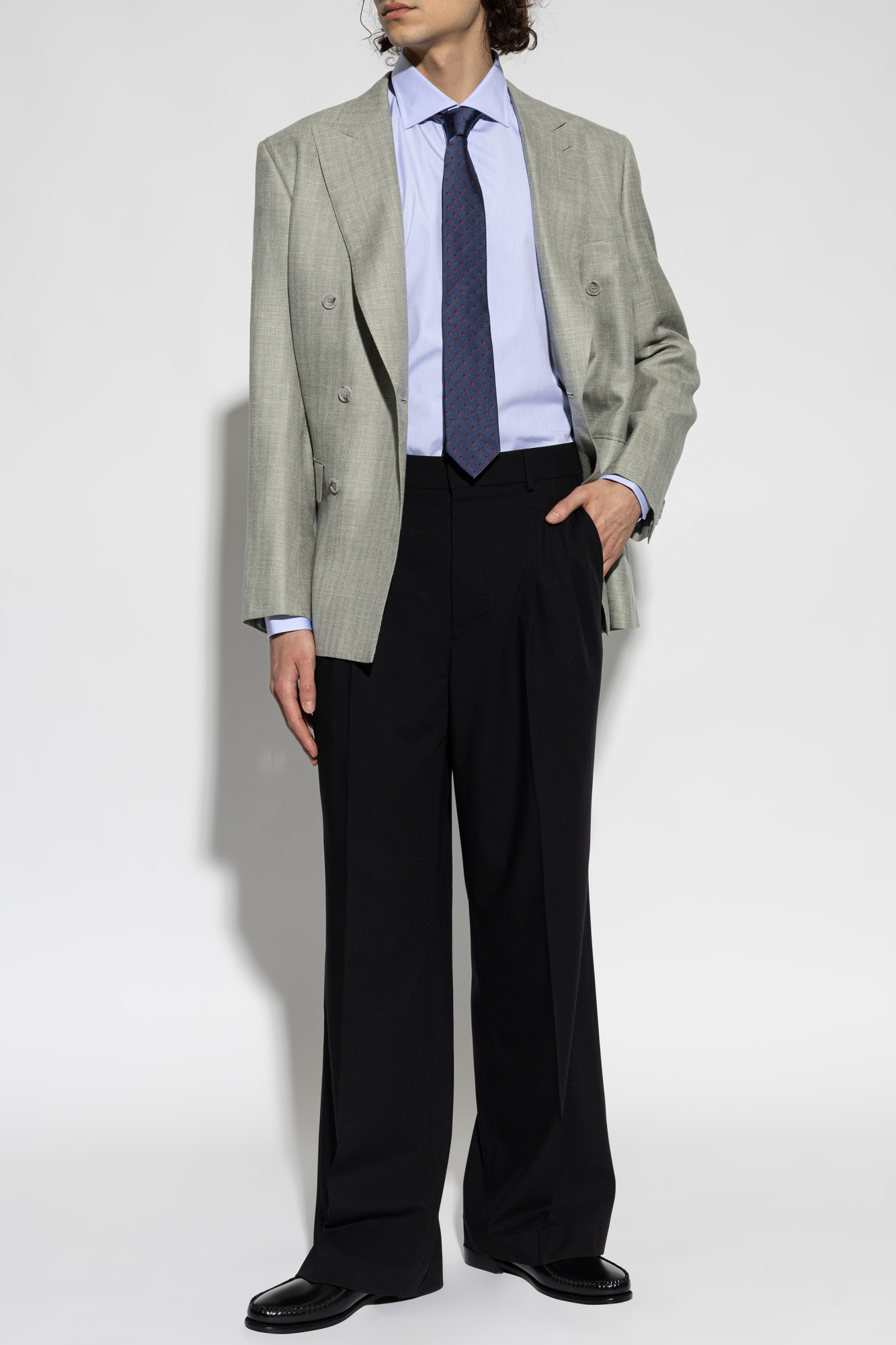 Brioni Double-breasted blazer | Men's | Vitkac